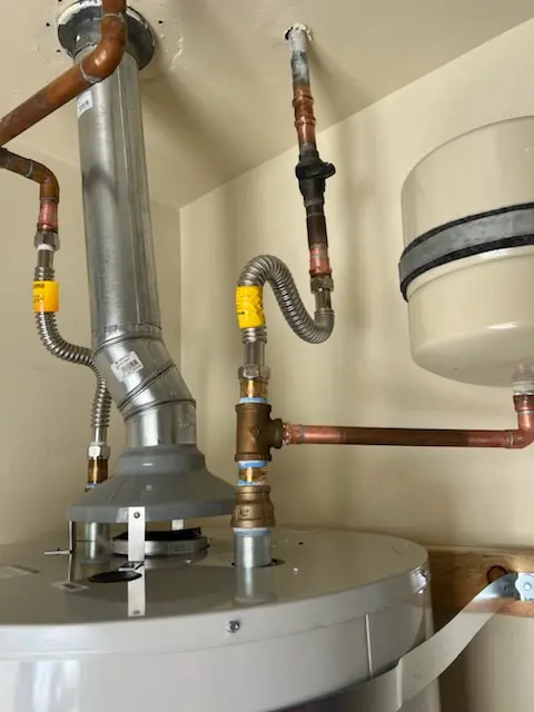 Water heater installation and plumbing repair in Allerton
